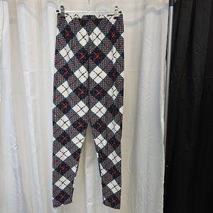 Stylish Plaid Men's Pants